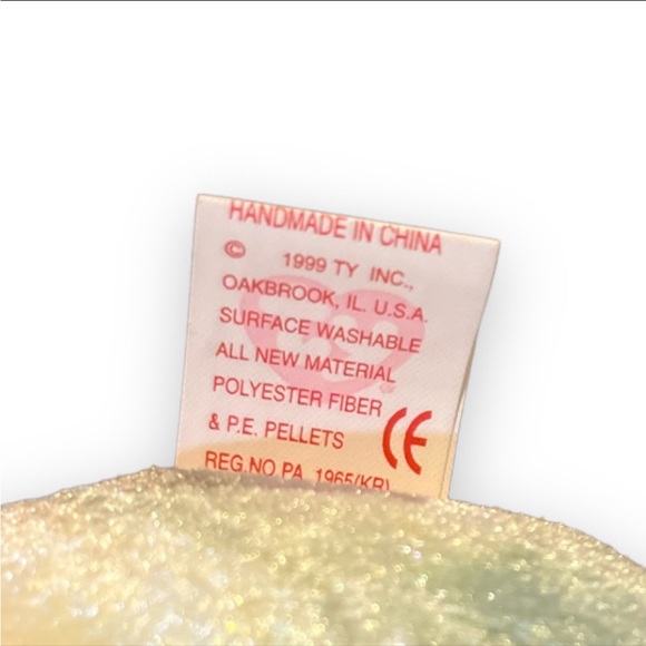 Vintage 1999 Ty Beanie Babies Neon The Seahorse - Picture 5 of 5